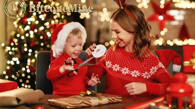 BitconeMine launches $6,300 Christmas event bonus and welcomes new and old users to actively participate