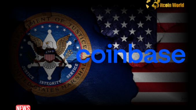 Coinbase Bags $32 Million Contract From DOJ For Handling Confiscated Crypto