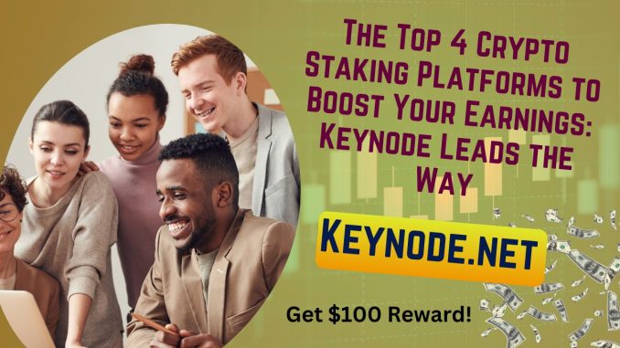 The Top 4 Crypto Staking Platforms to Boost Your Earnings: Keynode Leads the Way