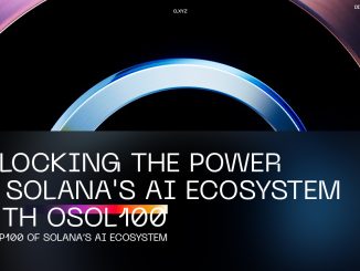 O.XYZ Launches OSOL100 AI Index – The S&P 100 of Solana’s AI Ecosystem