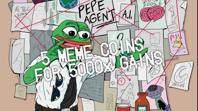 🚀 Top 5 Memecoins to Watch Right Now: DOGE, SHIB, 🚀 Top 5 Memecoins to Watch Right Now: DOGE, SHIB, Agent A.I., PEPE & BONK!