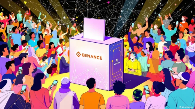Urgent Crypto Vote: Binance Empowers Community to Decide on Pi Network Listing!