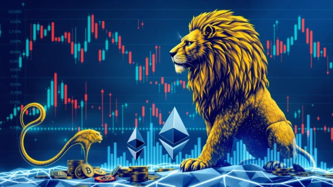 Powerful Bitcoin Dominance: Surges in Market Cap as Ethereum Faces Setback