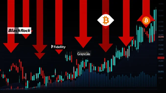 Shocking $516M Bitcoin ETF Outflows Trigger Market Jitters: What's Next?