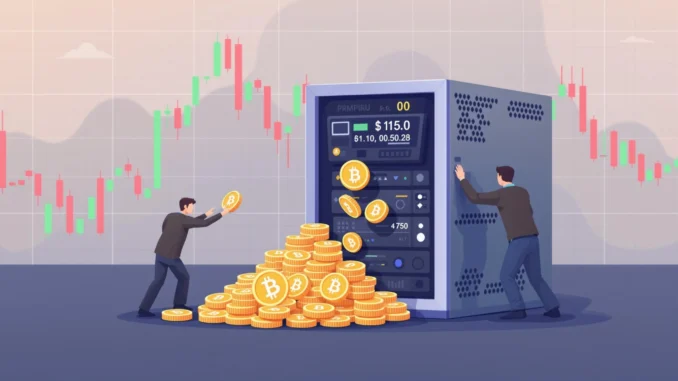 Alarming Bitcoin Miner Sell-Off: Over 2,000 BTC Dumped - Market Impact?