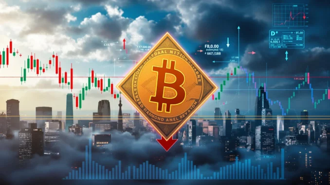Urgent Bitcoin Price Analysis: Will BTC Plunge to $73K Amid Diamond Top Warning?