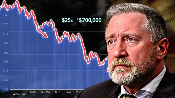 Shocking Bitcoin Price Prediction: BitMEX Co-founder Warns of Potential Drop to $70K