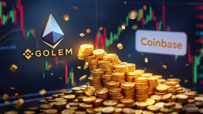 Alert: Golem Network's Intriguing $13.27M ETH Crypto Deposits to Binance & Coinbase