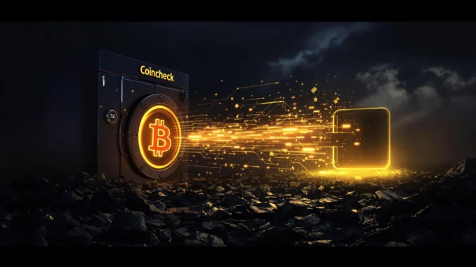 🚨 Shocking Crypto Whale Alert: Massive 4,135 BTC Bitcoin Transfer from Coincheck Sparks Speculation