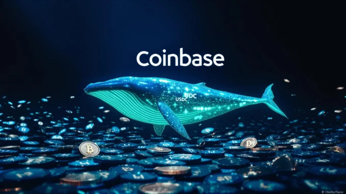 🚨 Massive Crypto Whale Alert: $230M USDC Transfer Shakes Coinbase!