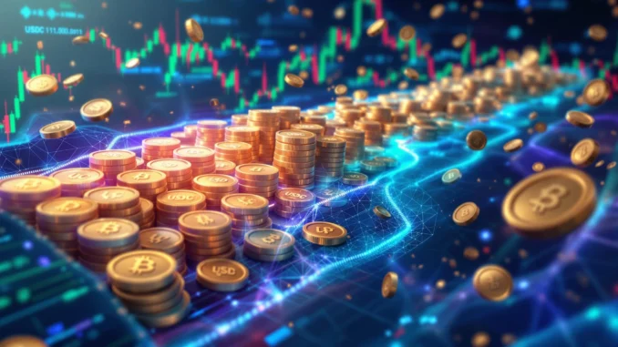 Jaw-dropping 529 Million USDC Minted: What It Means for the Crypto Market