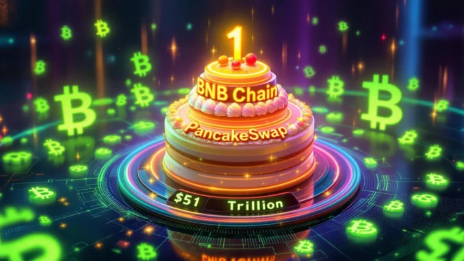 Monumental $1 Trillion Milestone: PancakeSwap's CAKE Token Rockets on BNB Chain
