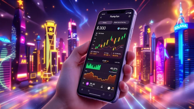 Revolutionary Pump.fun App Unleashes Solana Meme Coin Trading on Mobile