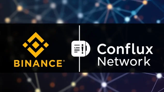 Urgent Alert: Binance Suspends Conflux Network (CFX) Deposits for Vital Upgrade