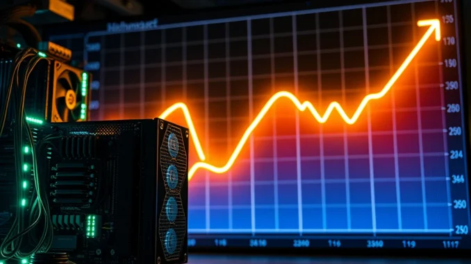 Intriguing Surge: Bitcoin Hashrate Defies Mining Profitability Drop in March