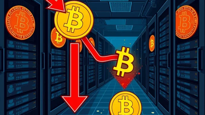 Urgent Warning: Bitcoin Miners Increase Selling Pressure as BTC Price Plummets