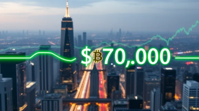 Critical Bitcoin Price Level: Fidelity Executive Flags $70K as Key Support