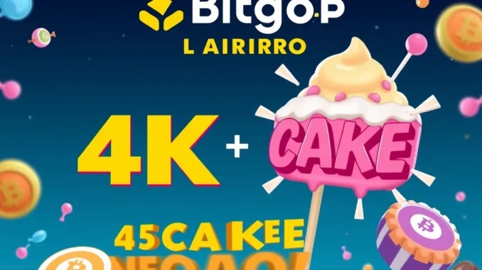 Exclusive 4K CAKE Airdrop: Bitget's Thrilling CandyBomb Campaign is Live!