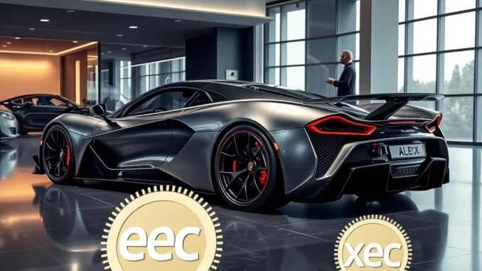 Revolutionary Partnership: CryptoAutos Now Accepts eCash (XEC) for Luxury Car Purchases