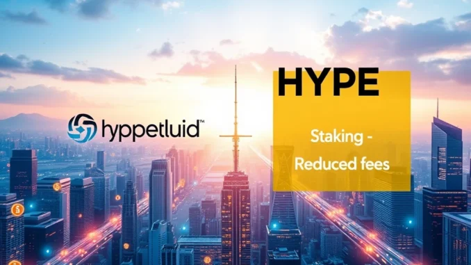 Hyperliquid Unveils Shocking Fee Cuts: HYPE Stakers to Enjoy Up to 40% Discount