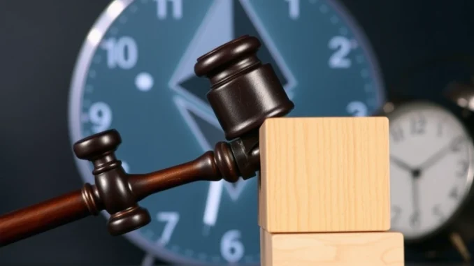 Urgent: SEC Stalls Fidelity Spot Ethereum ETF Options - Crypto Investors Anxious