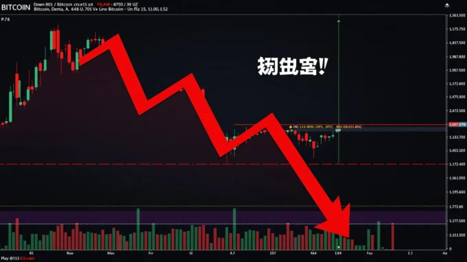 Urgent Bitcoin Price Drop: BTC Plummets Below $84,000 - What's Next?