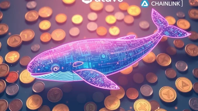 Massive Whale Move: Crypto Giant Borrows 110K LINK on Aave After Hyperliquid Setback