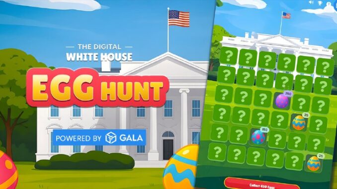 Gala Games Joins Forces with the White House for the Gala Games Joins Forces with the White House for the Easter Egg Roll