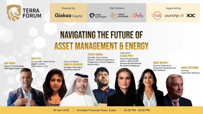 The Terra Forum 2025: Navigating the Future of Asset Management The Terra Forum 2025: Navigating the Future of Asset Management & Energy