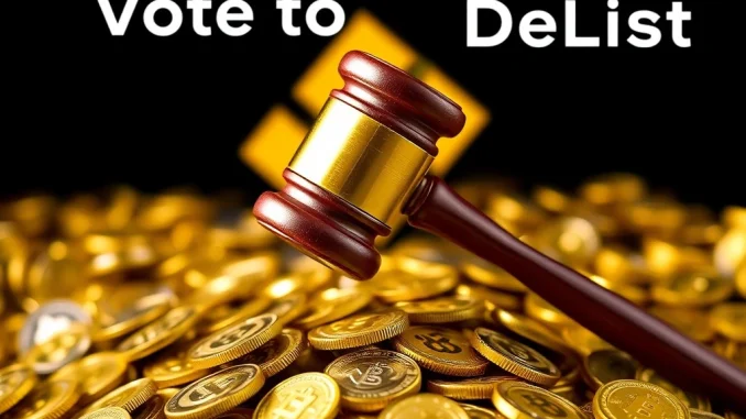 Urgent Crypto Delisting Alert: Binance Puts 17 Tokens on Notice!