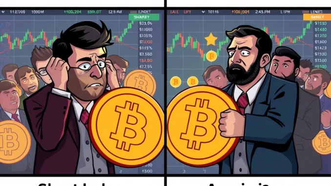 Bitcoin Holders' Pain: Smart Money Accumulates as Short-Term Investors Capitulate