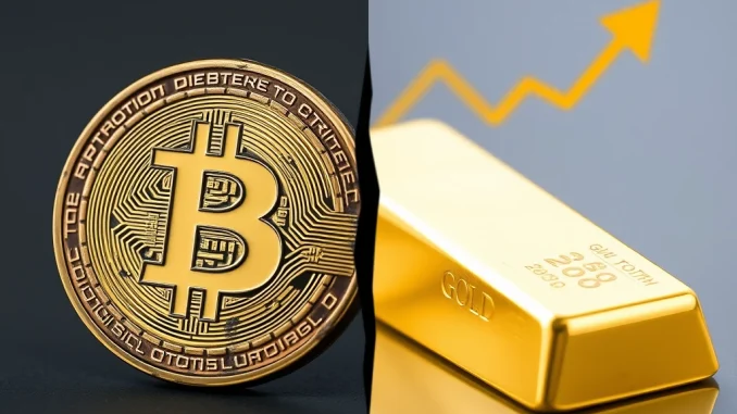 Critical Shift: Is Bitcoin Losing its 'Digital Gold' Crown to Gold?