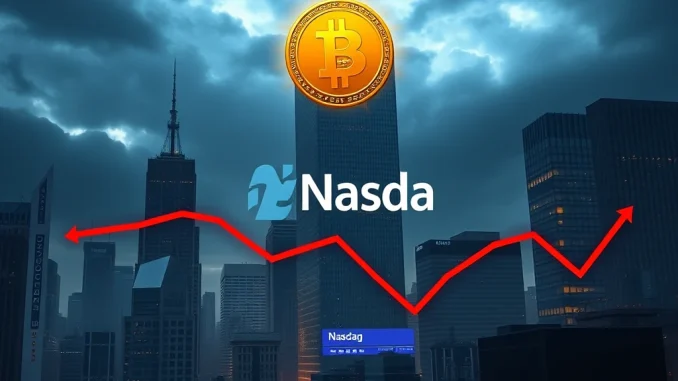Bitcoin's Triumph: BTC Outperforms Nasdaq Amid Market Turmoil Despite 6% Dip