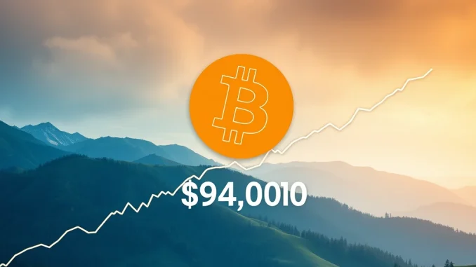 Bitcoin Price Soars Past $94,000: A Major Milestone