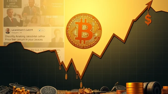 Stark Bitcoin Plunge: 16.7% Fall Post-Tariff, Recovery Lags Traditional Assets