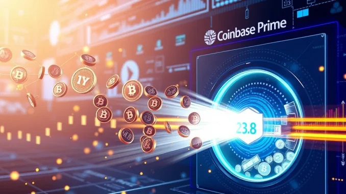 Massive Blur Token Deposit: 23.8M BLUR Lands on Coinbase Prime