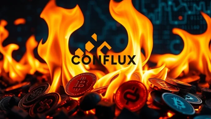 Conflux CFX: Massive 76 Million Token Burn Announced - A Bold Move Against Inflation