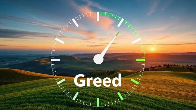 Crucial Crypto Fear and Greed Index Rises: Market Enters 'Greed' Zone