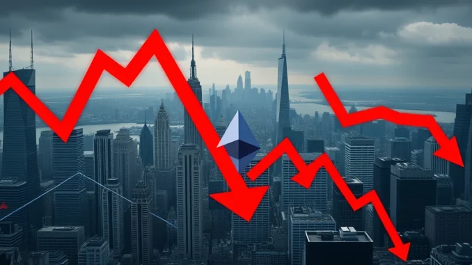 Urgent Warning: 77K ETH Inflows Signal Bearish Crypto Market Amid Macro Fears