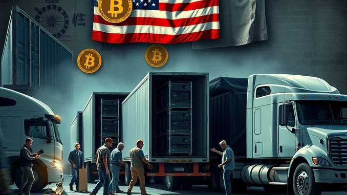 Urgent Hardware Rush: US Crypto Miners Accelerate Purchases Amid Tariff Threat