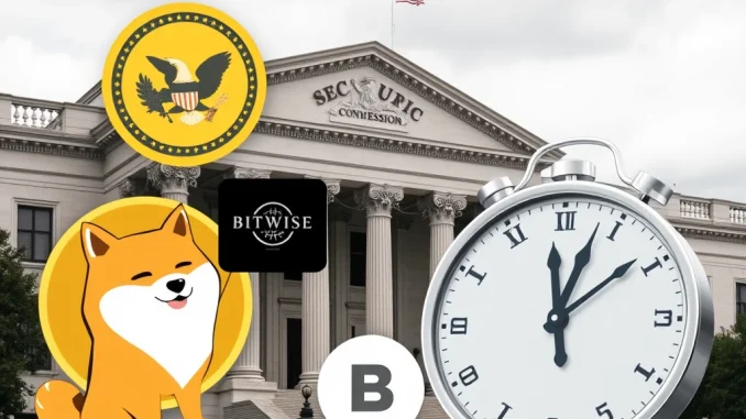 Uncertainty Lingers: SEC Delays Bitwise Spot DOGE ETF Decision