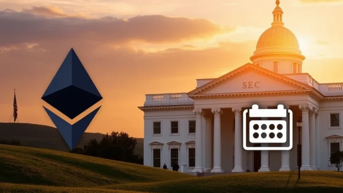 SEC Decision Delayed: Crucial Grayscale Spot ETH ETF Staking Postponement