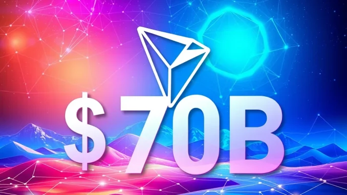 TRON USDT Issuance Hits Astounding $70B Milestone