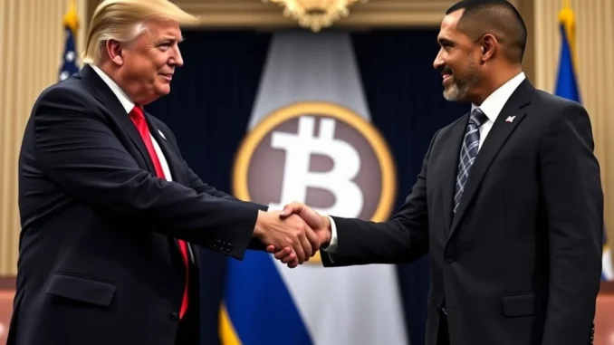 Breaking: Trump's Surprising Meeting with El Salvador Sparks Bitcoin Buzz