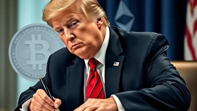 Triumph for Crypto: Trump Vetoes Controversial IRS Crypto Broker Reporting Rule