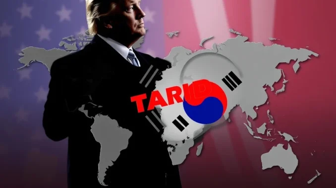 Shocking Tariffs: Trump Slaps 25% Levy on Korean Imports, Igniting Trade War Fears