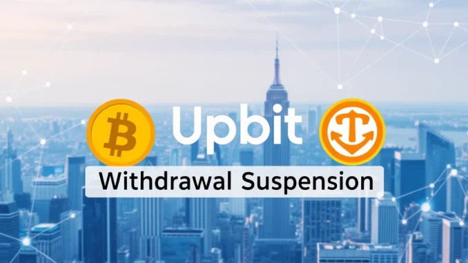 Urgent Crypto Alert: Upbit Freezes BTG and LUNC Withdrawals - What You Need To Know