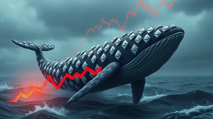 Urgent Crypto Whale Sell-off: Massive Ethereum Dump Triggers Market Jitters Amid Liquidations