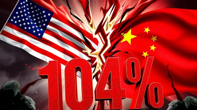 Shocking 104% Tariffs Unleashed: US Escalates Trade War on Chinese Goods