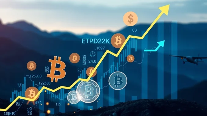 US Spot Bitcoin ETF Inflows Surge to $917M on April 23
